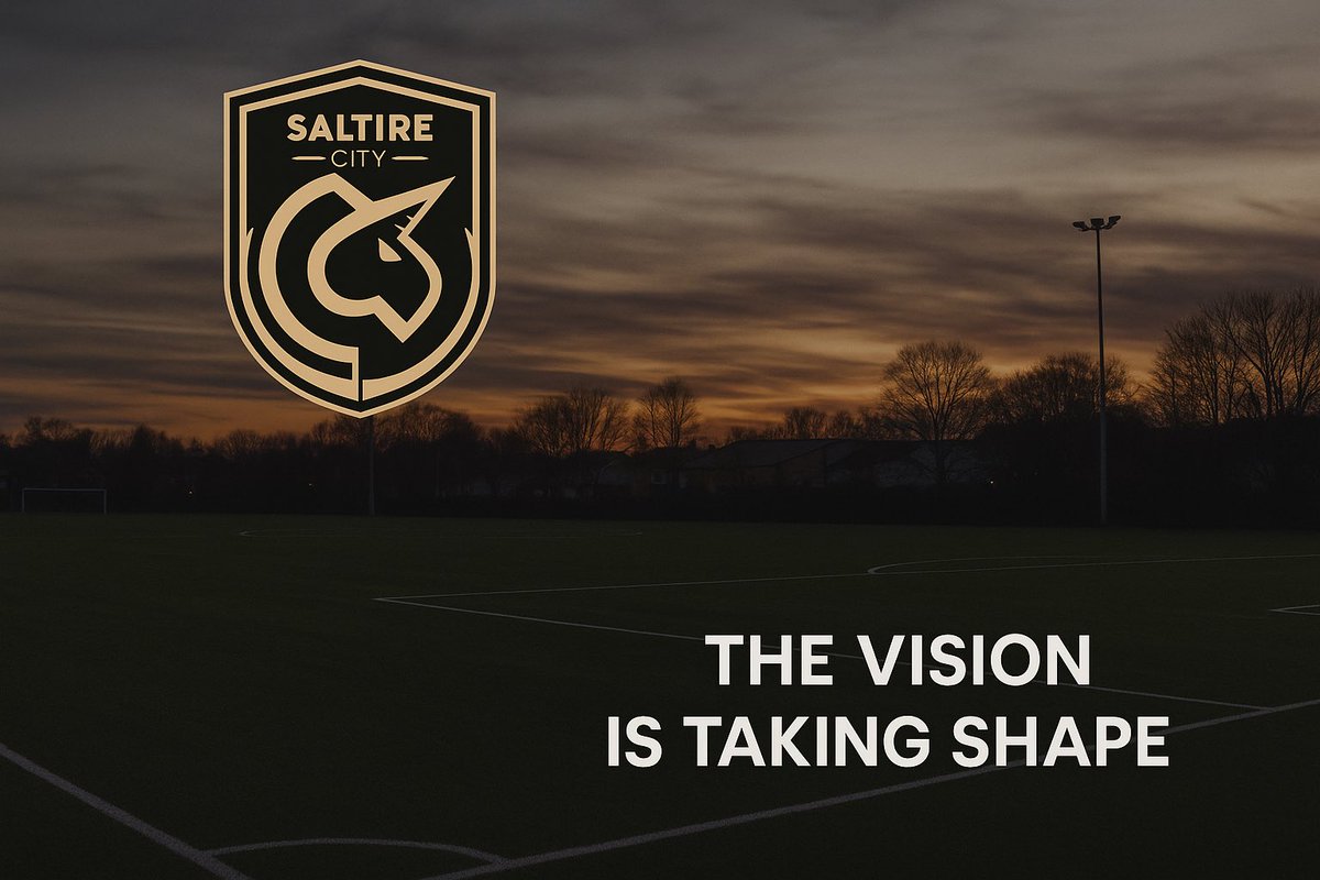 The vision is starting to take shape. 

Saltire City isn’t being built in a boardroom — it’s being built from the ground up.
By people who believe Scottish football can be smarter, more connected, more ambitious.
The story’s just getting started.

#BuiltByTheBrave #RoadTo2026