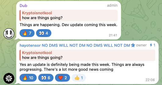 maximilianlang's tweet photo. 👀👀👀
$TENSOR @hyper_tensor 

$TAO $KTA $QUIL $GRAY $DEAI $QUBIC $NMT $TIG $VERTAI $XMW $XEL $STRDY $EAI $FLT $KTA $DIS $PVS $FLOCK $XMW $TORUS $COAI https://t.co/u3eCNonw94
