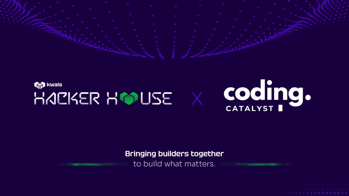 CodingCatalystt's tweet image. Excited to partner with @KWALA_official for Hacker House 💚
Bringing builders together to build what matters.
Let’s make something unforgettable this November 1st! ⚡
👉 luma.com/6g5nw7yh?tk=aL…
#Web3 #Hackathon #Noida #CodingCatalyst