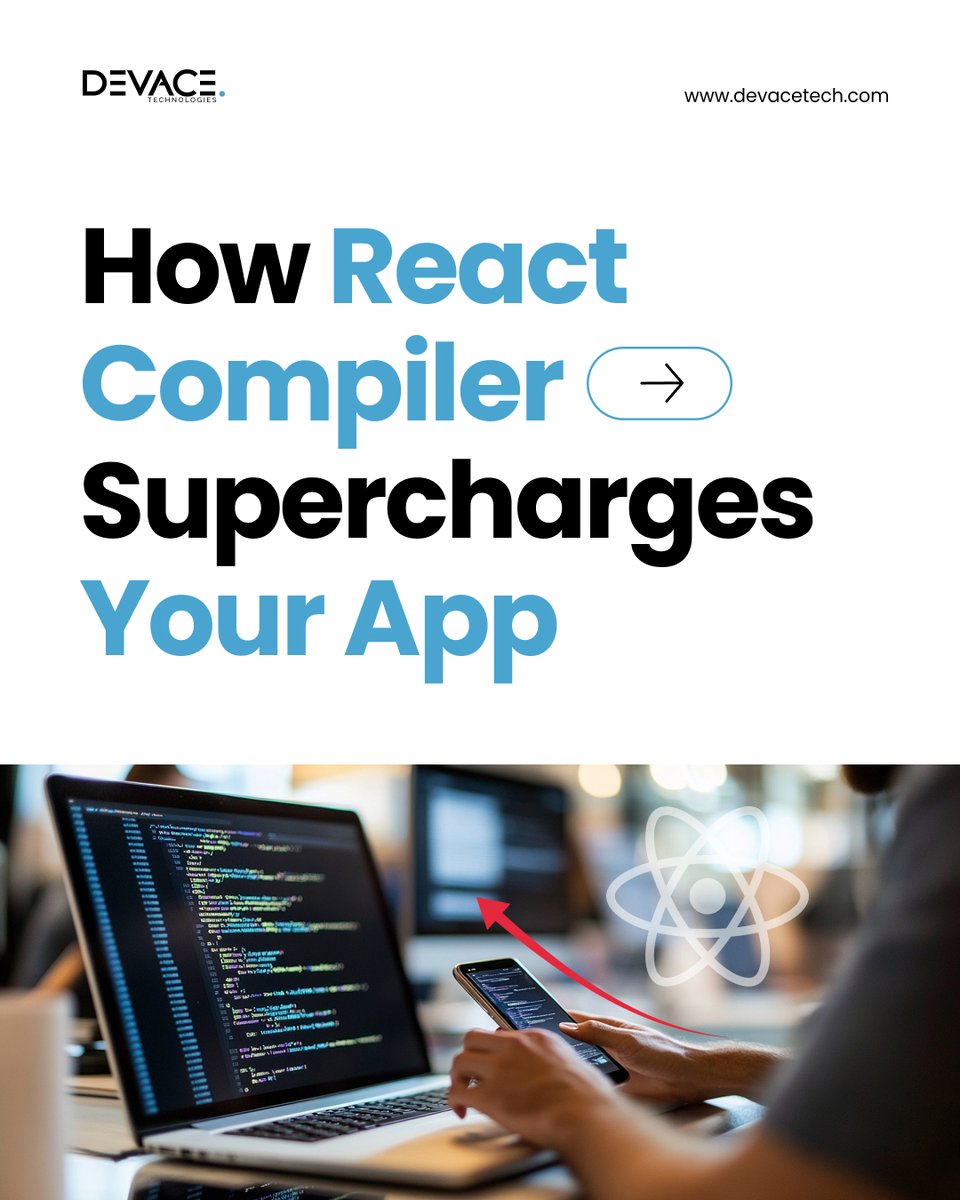devacetech's tweet image. 𝗥𝗲𝗮𝗰𝘁 𝗖𝗼𝗺𝗽𝗶𝗹𝗲𝗿: 𝗧𝗵𝗲 𝗦𝗲𝗰𝗿𝗲𝘁 𝗣𝗲𝗿𝗳𝗼𝗿𝗺𝗮𝗻𝗰𝗲 𝗕𝗼𝗼𝘀𝘁 𝗬𝗼𝘂 𝗗𝗶𝗱𝗻’𝘁 𝗞𝗻𝗼𝘄 𝗬𝗼𝘂 𝗡𝗲𝗲𝗱𝗲𝗱
#React #ReactCompiler #Devace #FrontendPerformance #WebDev #JavaScript #ReactJS #PerformanceOptimization #CodingTips #CodeSmarter