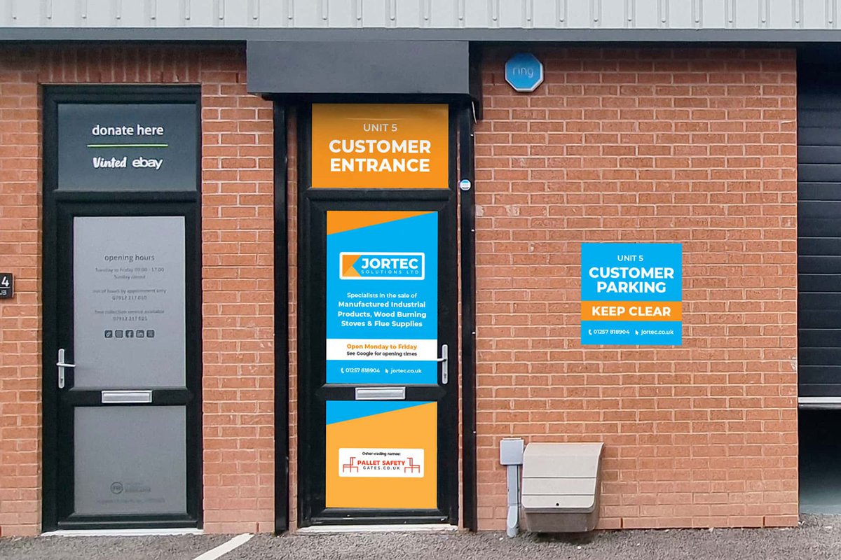 Jortec Solutions signage project

We created bespoke tray and wall signs plus Contravision window graphics for Jortec Solutions. The result is a bold, professional look that boosts visibility and brand presence.

📞 Contact us for a tailored quote!

#Signage #Branding #PoppySi...