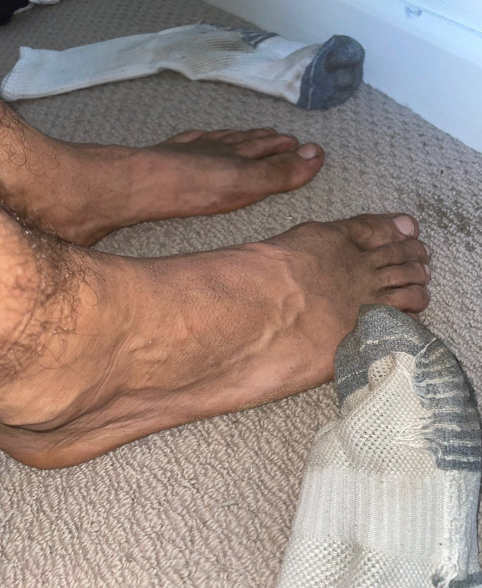 Need someone to clean my tired work feet and massage them - who’s next to serve me?