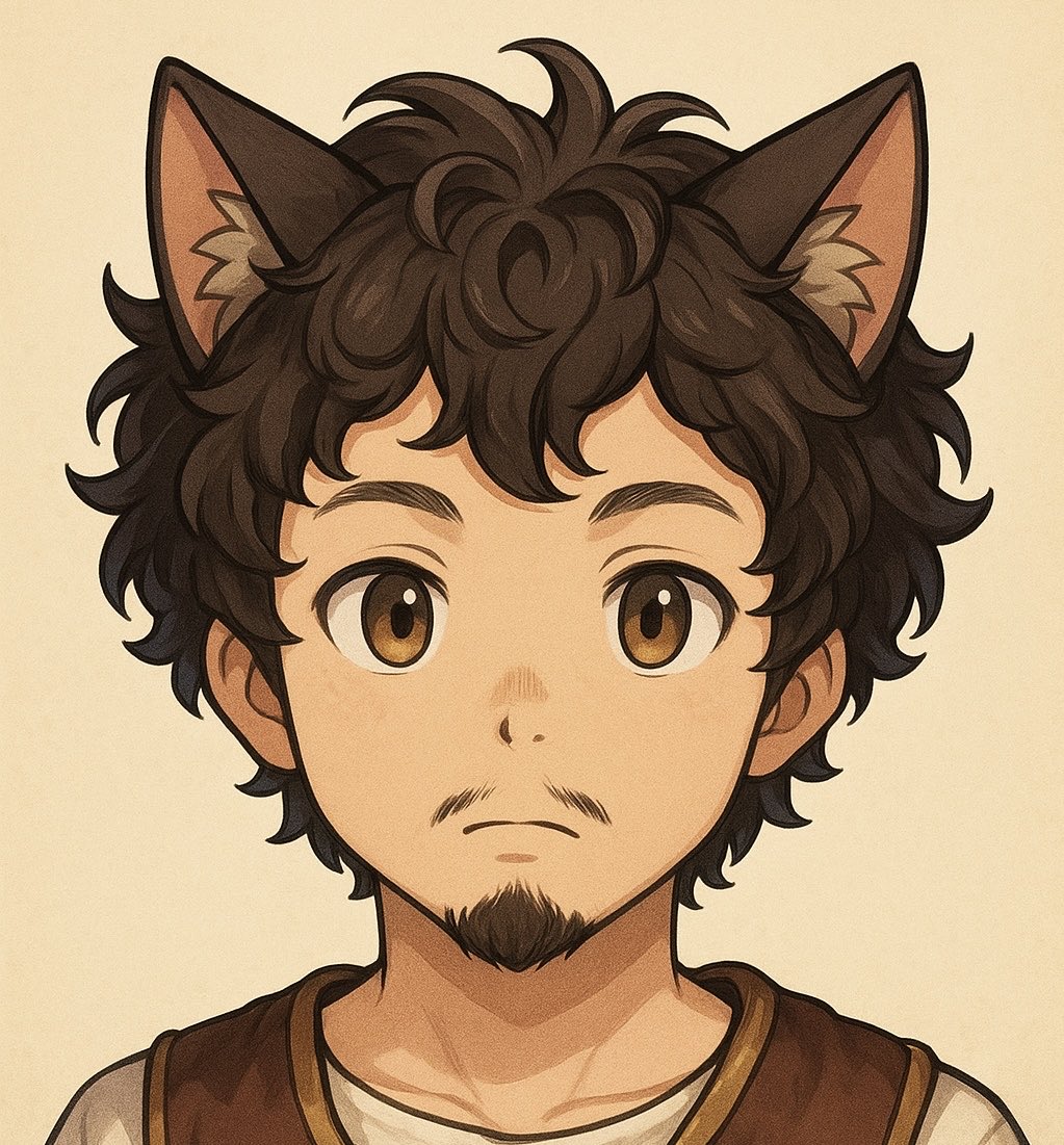 本人写真をキャラクターにしてみた✨✨猫おじさんのアバターと別人でごめんね🙏
村人Aって感じのおじさんです