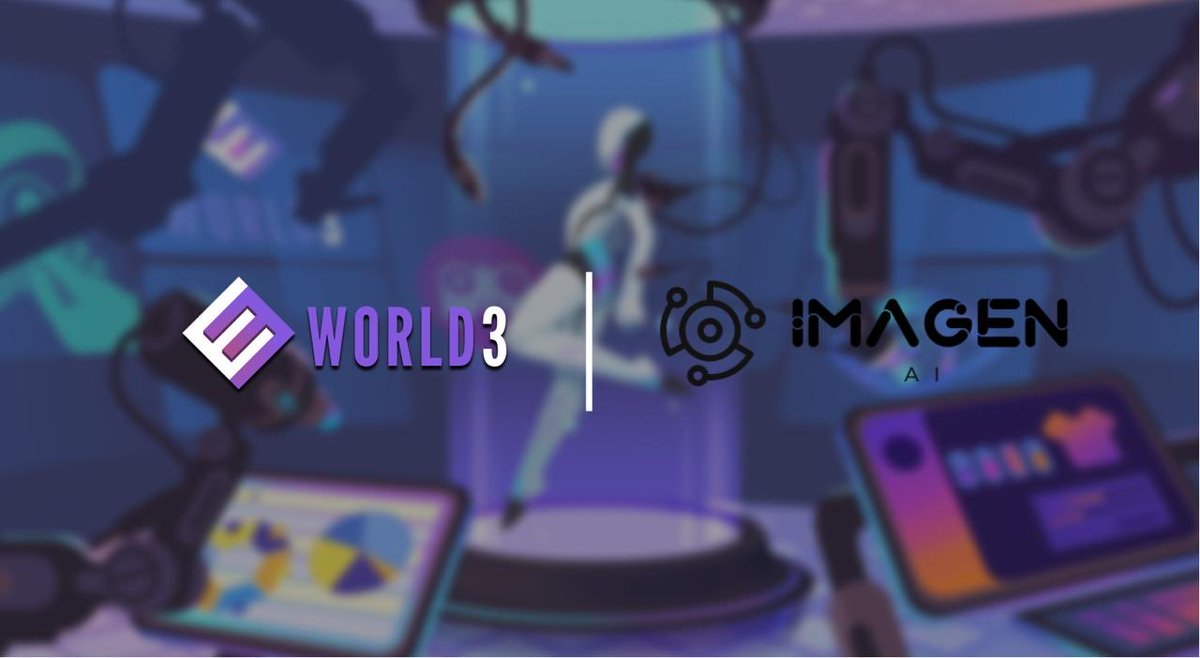 WORLD3_AI's tweet image. 🌐 WORLD3 × Imagen Network 🤝
We’re excited to announce our partnership with @Imagen_Network — the world’s first decentralized social platform fully powered by AI, merging creativity, blockchain, and ownership in one dynamic ecosystem. 🧠✨
Imagen Network empowers users to…