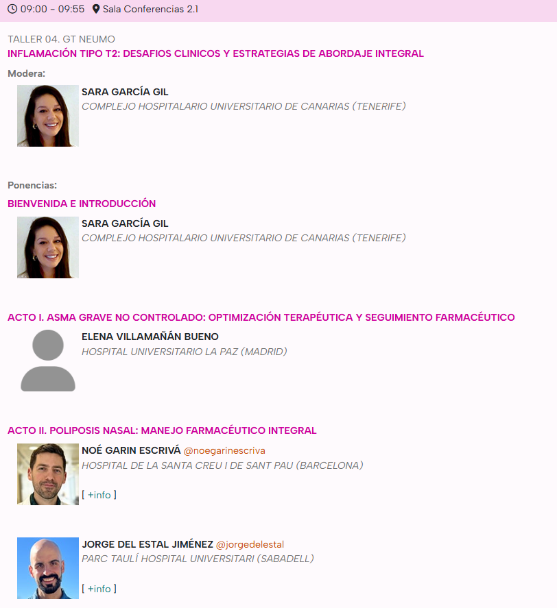 <a href="/sefh_/">S.E.F.H</a> <a href="/adhefarsefh/">AdhefarSefh</a> <a href="/gedefo_sefh/">GEDEFO</a> <a href="/cardio_sefh/">Grupo Cardio SEFH</a> <a href="/GrupoAFinf_SEFH/">GrupoAFinf_SEFH</a> <a href="/farmacotecnia/">farmacotecnia.sefh</a> <a href="/Ethos_SEFH/">Grupo ETHOS de la SEFH</a> <a href="/DIGIFHAR/">DIGIFHAR</a> <a href="/NEUMO_SEFH/">Grupo NEUMO</a> <a href="/FarMIC_SEFH/">FarMIC</a> <a href="/red_faster/">RedFastER</a> <a href="/FortEduard/">Eduard Fort</a> <a href="/SoniaRBoy1992/">Sònia Ruiz Boy</a> <a href="/MSDiazC/">Mª Sacra Díaz</a> <a href="/DaiichiSankyoES/">Daiichi Sankyo España</a> <a href="/LuquePardos/">Sonia Luque Pardos</a> <a href="/aurofpolo/">Aurora Fernandez</a> <a href="/soler_kike/">Enrique Soler</a> <a href="/emiliomonteb/">Emilio Monte</a> <a href="/manolosesmero/">JM Martínez Sesmero</a> <a href="/BoehringerES/">Boehringer Ingelheim España</a> 🫁El GT <a href="/NEUMO_SEFH/">Grupo NEUMO</a> aborda en su taller “Inflamación tipo T2: desafíos clínicos y estrategias de abordaje integral” el papel del farmacéutico en el manejo del asma grave no controlado y la poliposis nasal, con foco en optimización terapéutica y seguimiento personalizado #sefh25