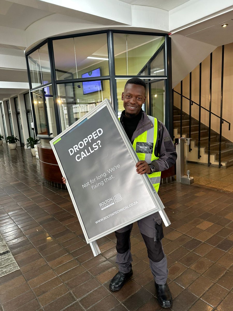 boltontech_sa's tweet image. Dropped calls? Not on our watch! 📡✨
Our experts boost weak signals site by site — keeping your building connected. 💼
Chat to our signal pros: boltontechnical.co.za/pages/contact-…

#SignalBooster #CellularCoverage #DroppedCalls #Connectivity
