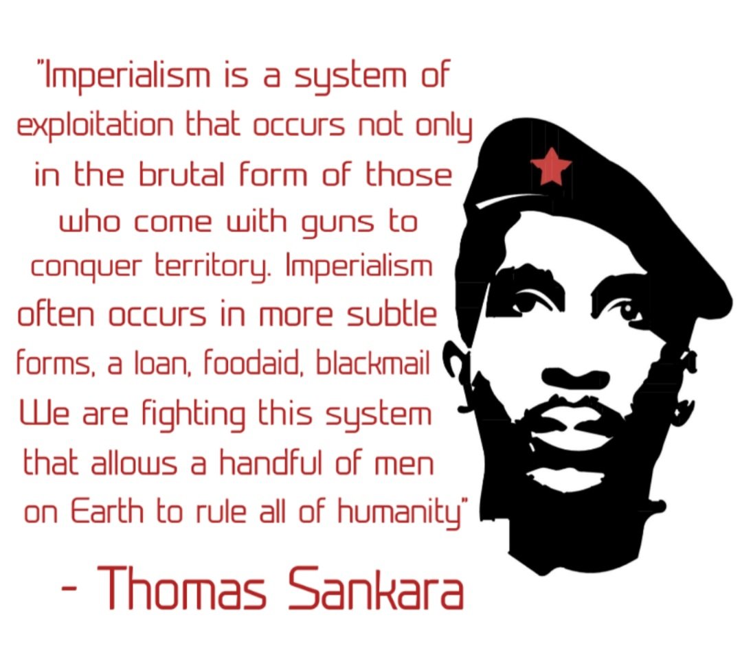 Mikkel ☭ 🏴🚩 (@mikkel_314) on Twitter photo Thomas Sankara was killed 38 years ago on this day but his words and legacy live on 🧵 Thomas Sankara was killed 38 years ago on this day but his words and legacy live on 🧵