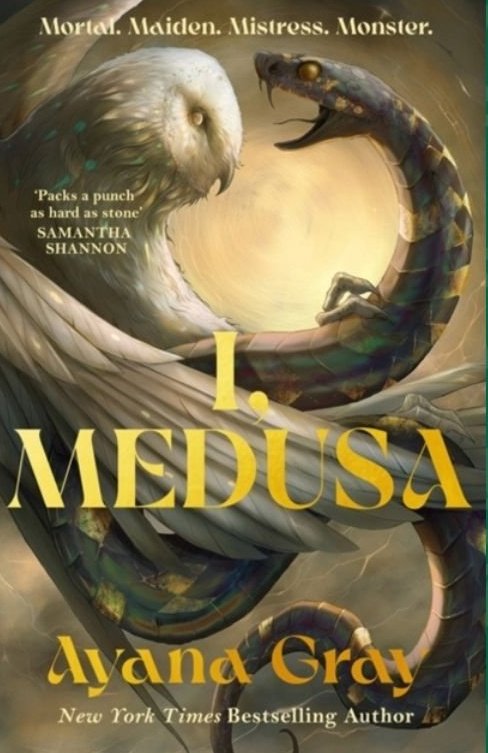 If you're after a mythological retelling that's a bit different, may I suggest reading I, Medusa by <a href="/AyanaGray/">Ayana Gray (Updates)</a>.

It tells you the story of Medusa before she was "Medusa", with such power and honesty and humanity and pure beauty. 

Out Nov 20th <a href="/ZaffreBooks/">Zaffre Books</a>