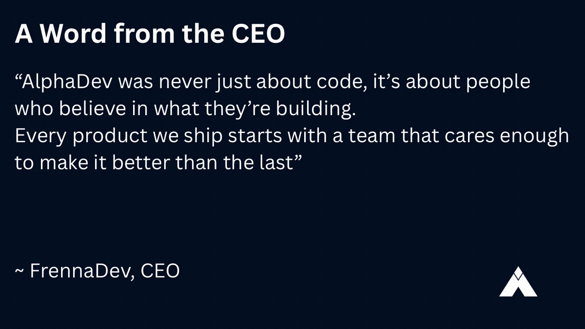 AlphadevOrg's tweet image. Gm Alphadev fam
Gm @frennadev