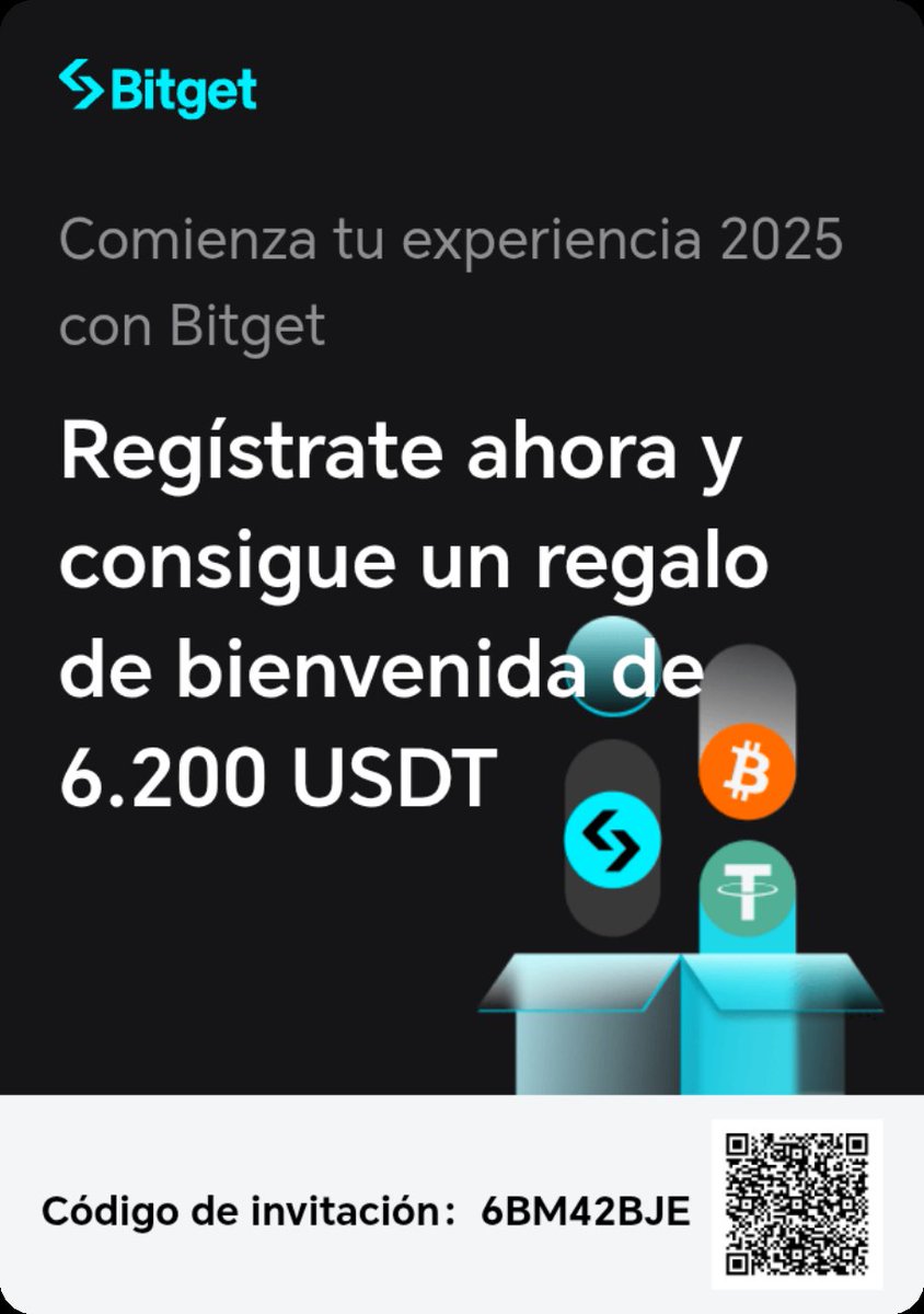 ¡Únete a mí en Bitget con mi enlace de referidos y disfrutemos de la experiencia de trading juntos!
bitgetapps.com/es/referral/re…