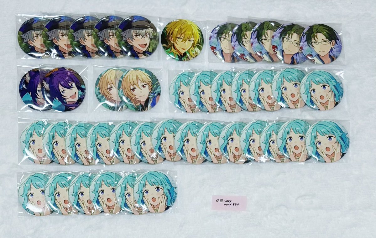 veryvery950's tweet photo. @1 【交換】あんスタ コレクション缶バッジ イベコレ テーマ フィーチャー シャッフル Idol Casual 買取 譲渡

求￤夏目
譲￤画像参照

⟡ 星4⇄星5・異種・比率違い・予約品etc⋯◎
⟡ 各220~440円にて譲渡◎
⟡ 薫は同種との交換のみ

お気軽にお声掛けください。 https://t.co/h9jRjSjfX1