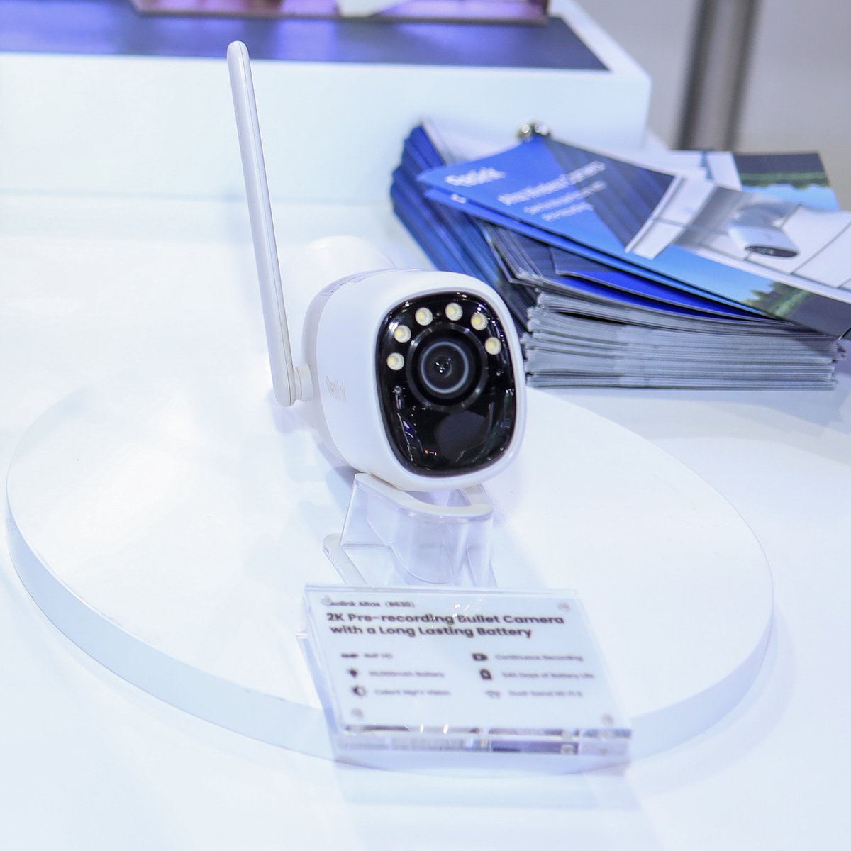 ReolinkTech's tweet image. 🌏𝗥𝗲𝗼𝗹𝗶𝗻𝗸 𝗮𝘁 𝗚𝗜𝗧𝗘𝗫 𝗚𝗟𝗢𝗕𝗔𝗟 𝟮𝟬𝟮𝟱 — 𝗣𝗿𝗼𝗱𝘂𝗰𝘁 𝗛𝗶𝗴𝗵𝗹𝗶𝗴𝗵𝘁𝘀
🔹TrackFlex Floodlight Wi-Fi: PTZ Floodlight Camera with AI Video Search
🔹Altas Go PT: 2K 4G Cellular ColorX Battery Camera with Continuous Recording
🔹Altas: 2K Pre-recording Bullet…
