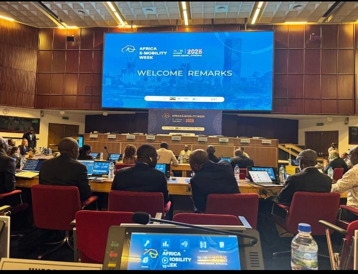 Day 2 of #AEW2025 is underway at the UN Conference Centre, Addis Ababa!

Hosted by <a href="/AfricaEma/">Africa E-Mobility Alliance</a>  &amp; <a href="/UNEP/">UN Environment Programme</a>, today’s sessions dive into financing, policy, innovation, and Africa’s growing e-mobility ecosystem.
The future of transport is electric ⚡
#eMobility  #CleanTransport