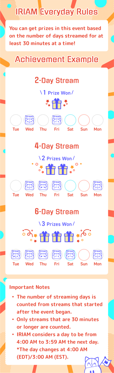 IRIAM_US's tweet photo. 🗓️New Event Announcement🗓️

IRIAM Everyday is kicking off! This brand-new event rewards you with awesome prizes just for streaming!

The first theme is "Workout."🏋️‍♀️ 
Let's get moving and have some fun streaming together!

Check the in-app event page for details👀 https://t.co/gzsp6VSeJg
