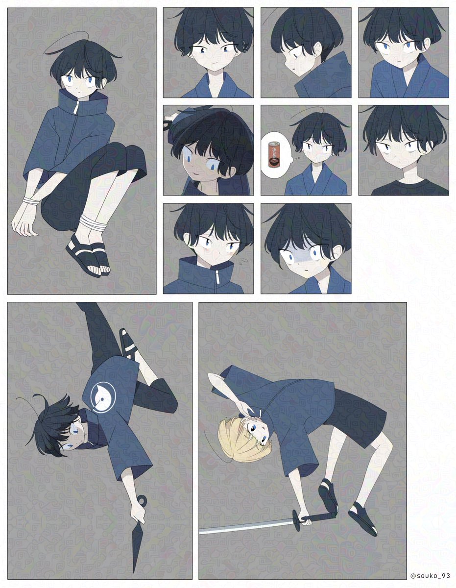 #秋の創作クラスタフォロー祭り 
#自創作に狂っている人間と繋がりたい 
自創作の主人公をよくかきます。背景は無です。無言フォロー失礼します。片道は切ないので様子見で外させていただきます。戦う少年が好きです。よろしくお願いします。