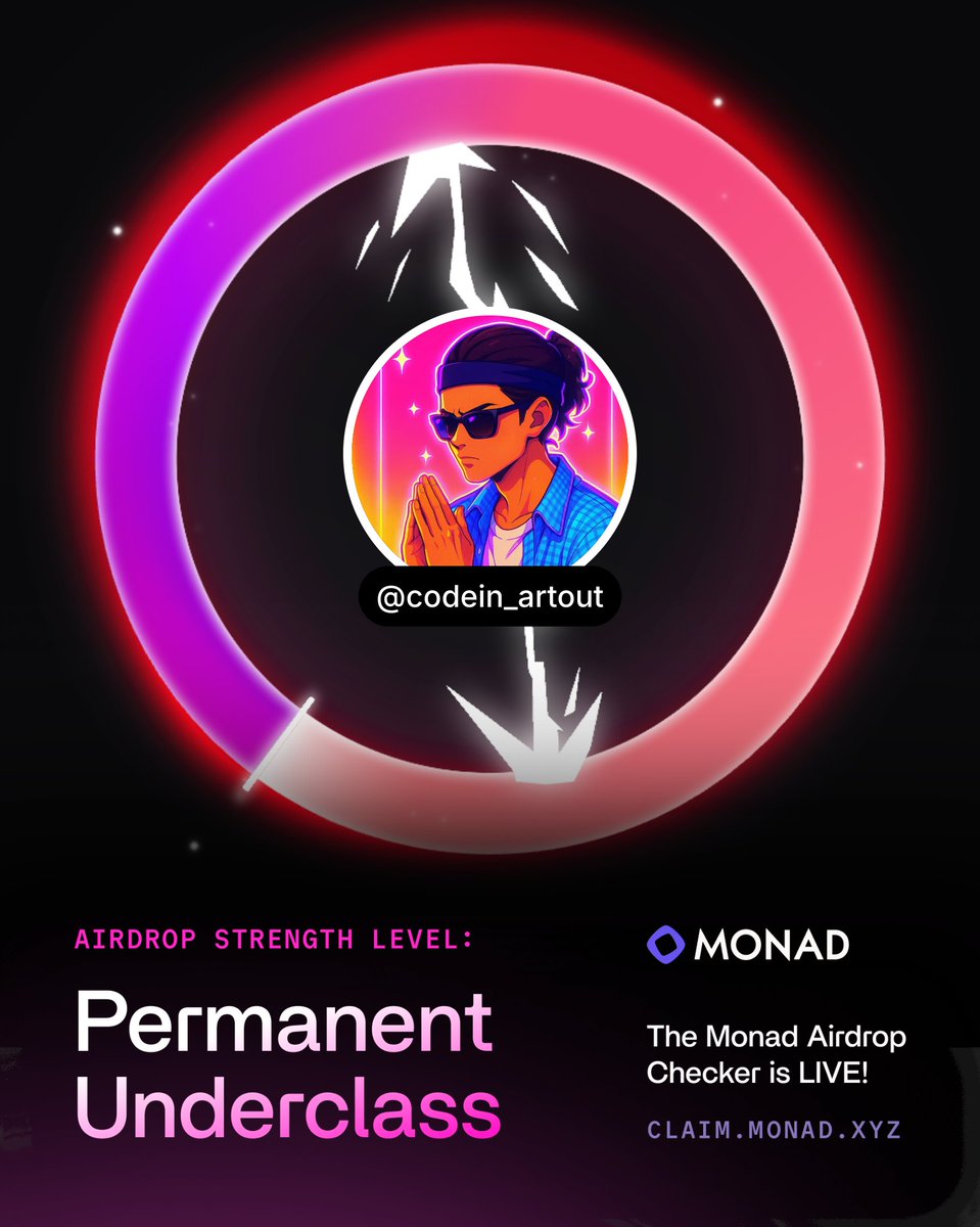 codein_artout's tweet image. not temporary underclass. not upwardly mobile underclass. PERMANENT.

gg @monad