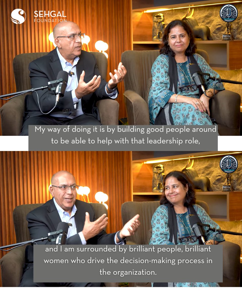 smsehgalfdn's tweet image. Tune into conversation with Jay Sehgal &amp;amp; Anjali Makhija in the latest episode of Techfluence. They discuss how #SMSF drives access to #education &amp;amp; #empowers rural #women through #innovation, #leadership, &amp;amp; #community-led solutions.
Watch the episode here  zurl.co/NhM7P