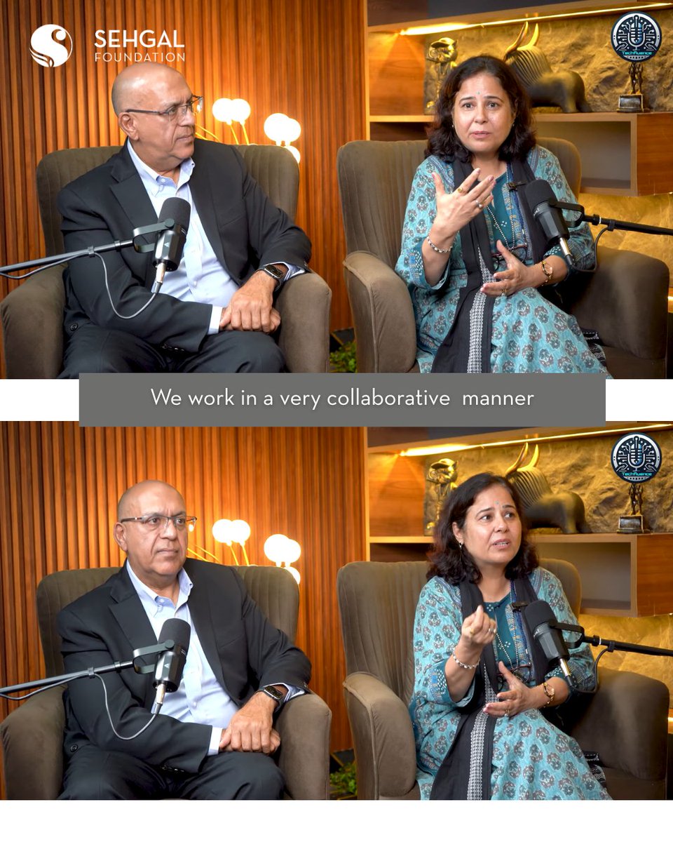 smsehgalfdn's tweet image. Tune into conversation with Jay Sehgal &amp;amp; Anjali Makhija in the latest episode of Techfluence. They discuss how #SMSF drives access to #education &amp;amp; #empowers rural #women through #innovation, #leadership, &amp;amp; #community-led solutions.
Watch the episode here  zurl.co/NhM7P