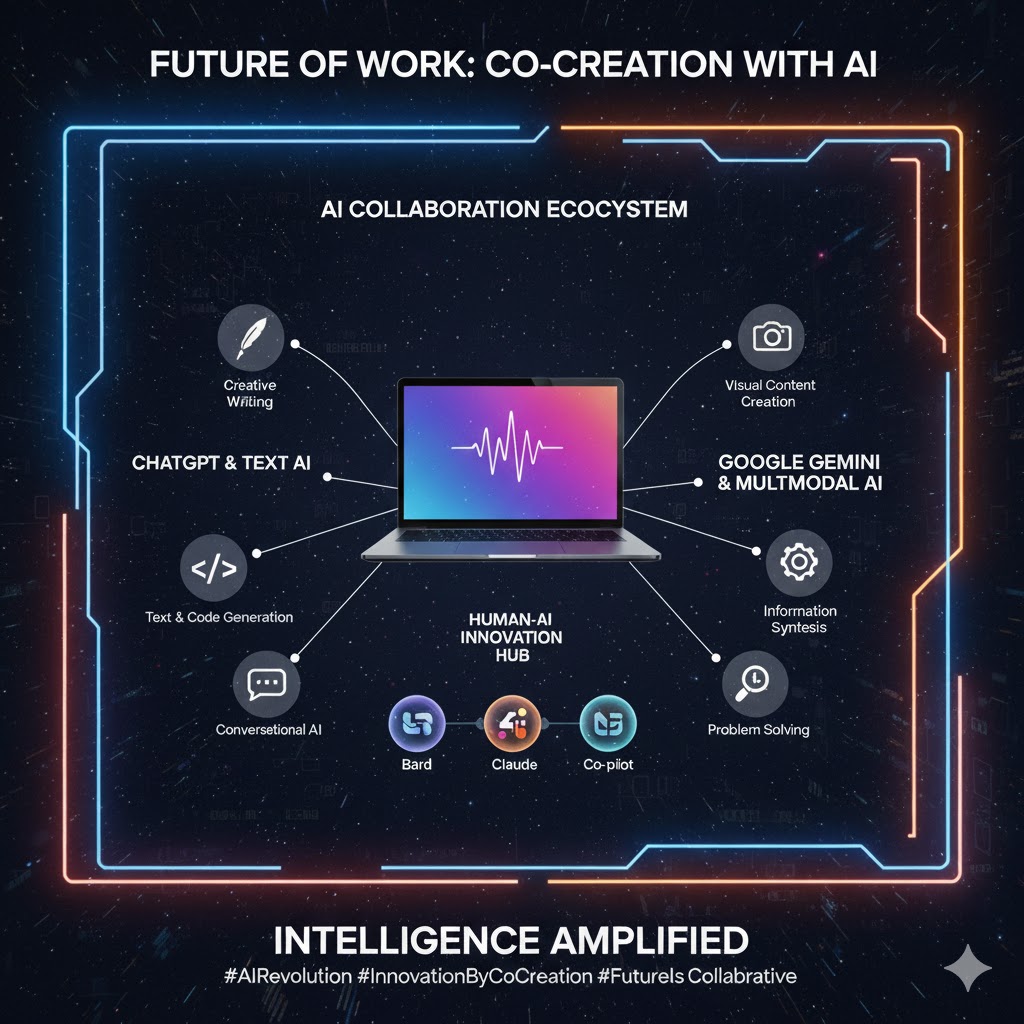 manasaraju27's tweet image. AI Chatbots or Generative AI Guide..... Which is your work friendly 

#Works 🧑🏻‍💻 #Techie  #WomanInTech #WorksVibes