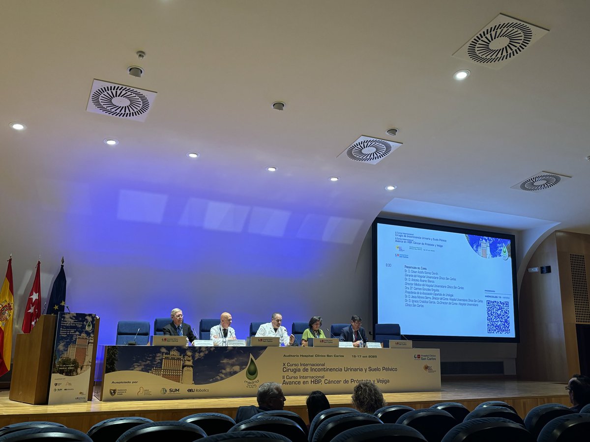 ¡Damos comienzo al X Curso de Incontinencia Urinaria y Suelo Pélvico y II Curso sobre Avance en HBP, Cáncer de Próstata y Vejiga!