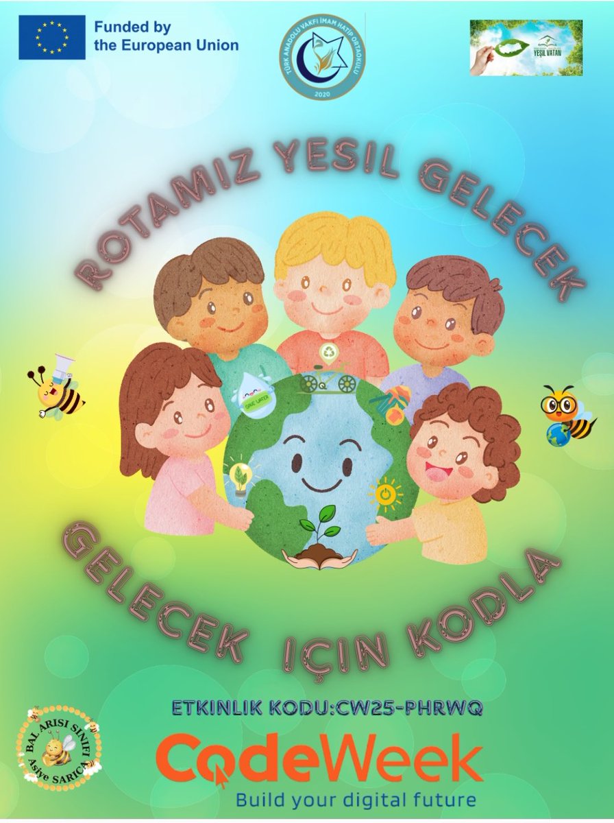 Taviho42's tweet image. 💻✨ *Avrupa Kod Haftası (CodeWeek)* başladı!
Eğlenceli, öğretici ve yenilikçi atölyelerle dijital dünyanın kapılarını aralıyoruz.
Geleceği kodlayan nesiller için hep birlikte öğreniyor, uyguluyor ve gelişiyoruz!
#CodeWeek
#AvrupaKodHaftası
#KodlamaÖğreniyorum