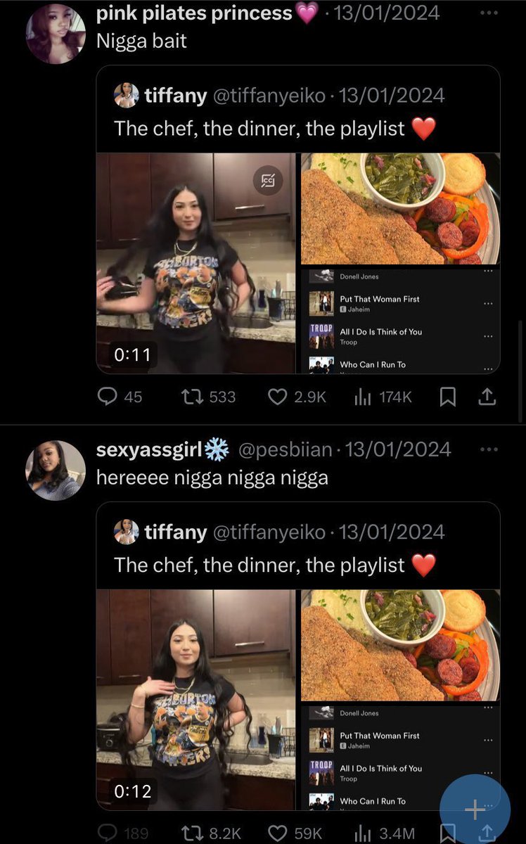 KingLohengramm's tweet photo. They do things that men want that the queens will call pick me behavior if one like them does it or a fetishizer if she’s an outsider
What they tell black men to apply pressure for, other women do it without needing to #UnlockThatFemininity
That’s what the white hoes got on em https://t.co/IG0KwyfTh3