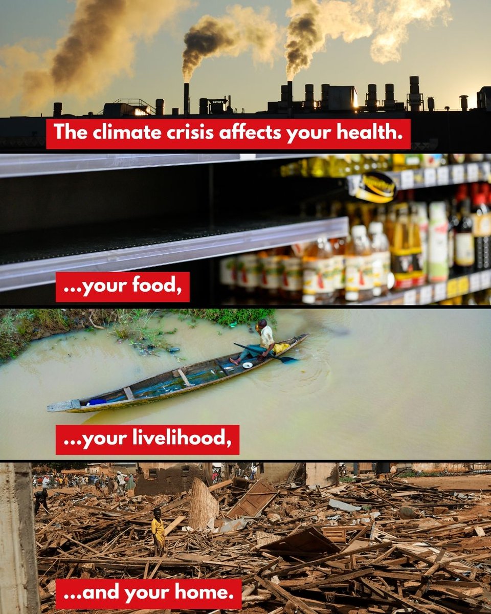 DontGasAfrica's tweet image. Do not be misled, the man-made climate crisis is an EVERYTHING crisis!

#ActOnClimate #DontGasAfrica