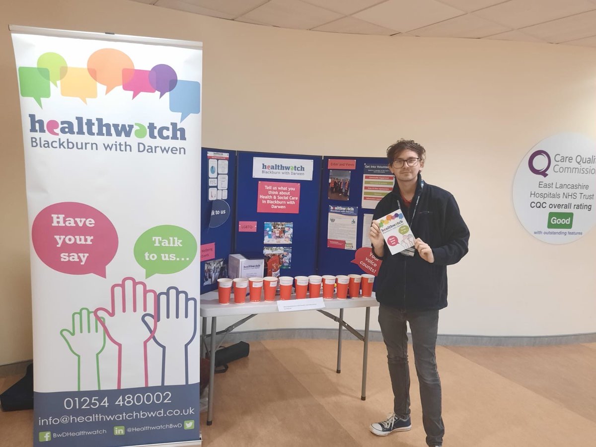 HealthwatchBwD's tweet image. Your feedback on health or care services might seem small — but it can lead to big changes. 💬💡
Take a moment to #ShareForBetterCare and help improve services for everyone.
👉 bit.ly/42DFMRA