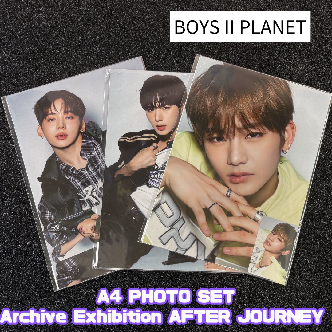 BOYS II PLANET AFTER; JOURNEY アンシン　ラキドロ BOYS II PLANET Archive Exhibition 'AFTER, JOURNEY' ラキドロ