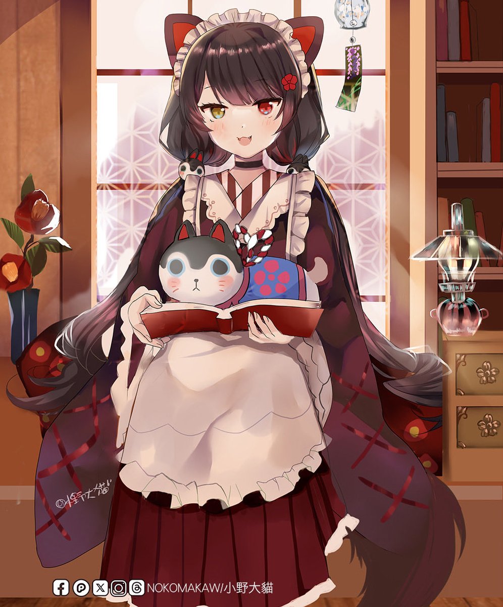 nokomakawa's tweet image. #戌亥とこ #いぬいらすと