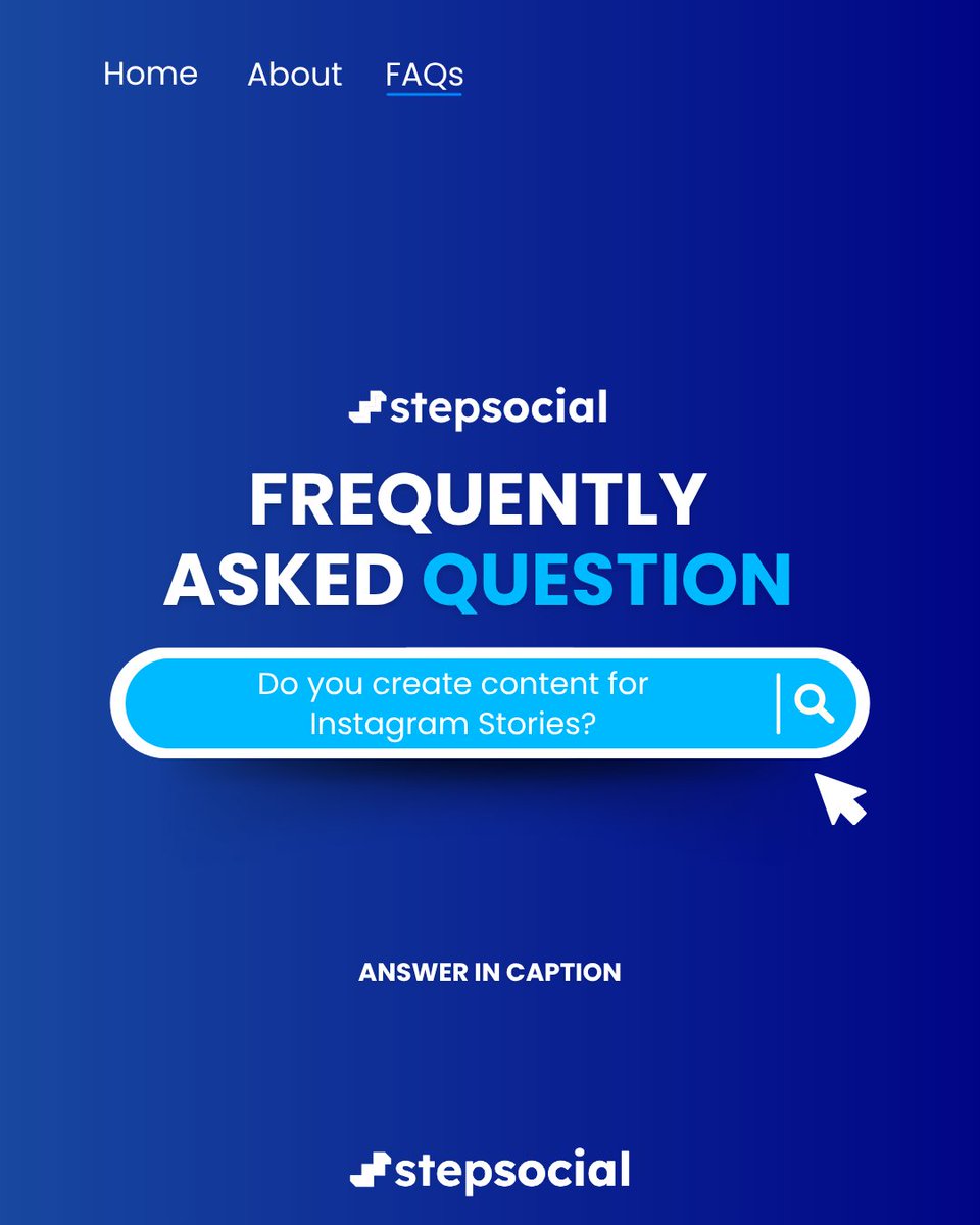 StepSocialCom's tweet image. We create eye-catching graphics made for Facebook and Instagram Stories - perfect for grabbing your audience’s attention in seconds. 👀

#socialmediamanagement
