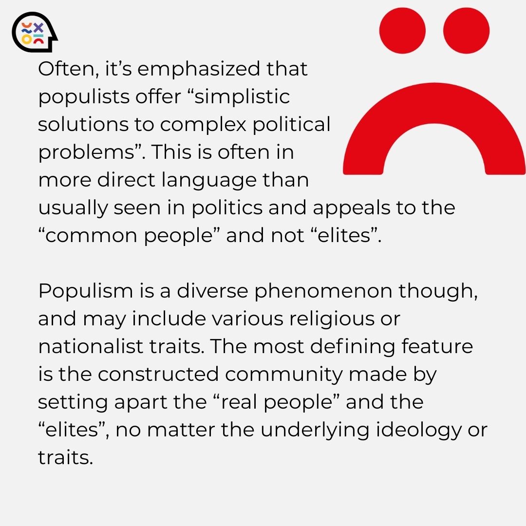 encodemotion's tweet image. Populism thrives on emotion—not just ideas.
It draws power from anger, fear, hope, and belonging, framing politics as “the people vs. the elite.”
Understanding those emotions helps explain why populist messages resonate so deeply.
#ENCODE #Emotions #Populism #EmotionsInPolitics