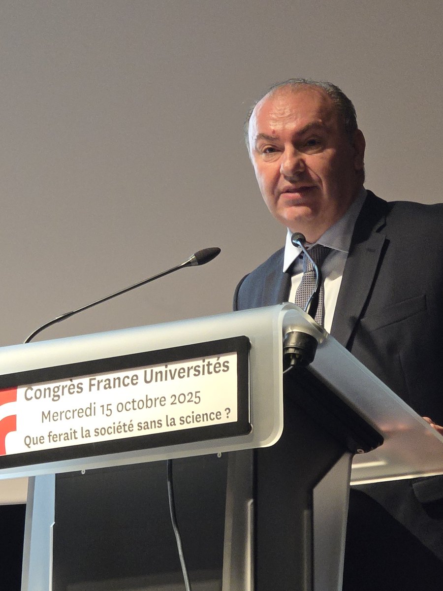FranceUniv's tweet image. 🚀 Ouverture du #CongrèsFU2025 !
Cette journée est consacrée aux liens entre science et société 🧠🌍
Suivez ici, et sur Insta 👉 @franceuniversites, tout au long de la journée, les temps forts de l’événement ⤵️
#ScienceEtSociété