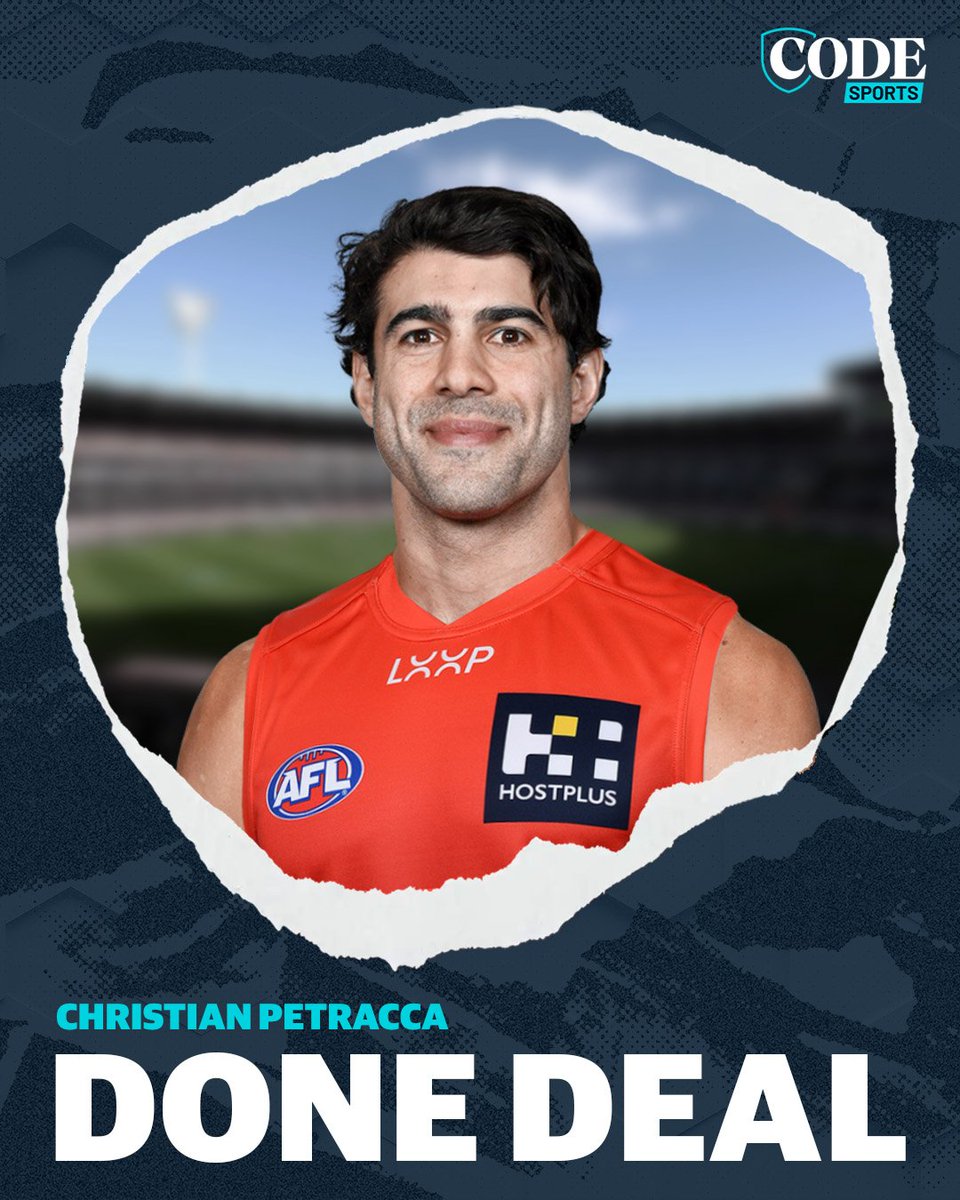 codeaflau's tweet image. Christian Petracca's footy and cooking talents are heading to the Gold Coast. ☀️
TRADE BLOG ▶️ bit.ly/4oe0T6y