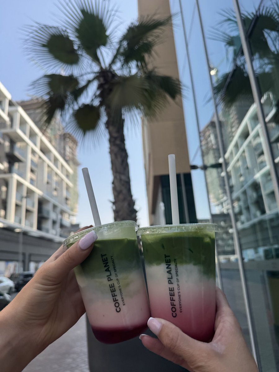 Just a girly fueling her strawberry matcha addiction