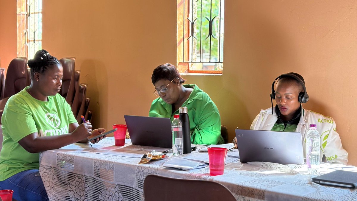 COJactionsaREC's tweet photo. Operations running smoothly in the   @Action4SA Ward 29 War Room.

#day2of2
#electionday
#voteforaction https://t.co/SrbiGHVqEM
