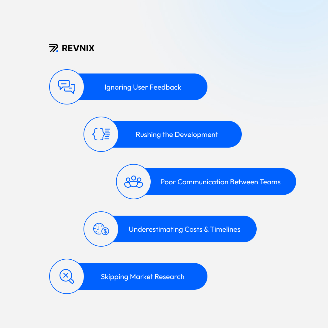 revnixhq's tweet image. Top 5 Mistakes Companies Make in Product Development

From skipping market research to underestimating timelines, these errors can cost you big.

#ProductDevelopment  #TechInnovation #Revnix #EntrepreneurLife #ProductStrategy #ProductDesign #ProductManagement #BusinessStrategy