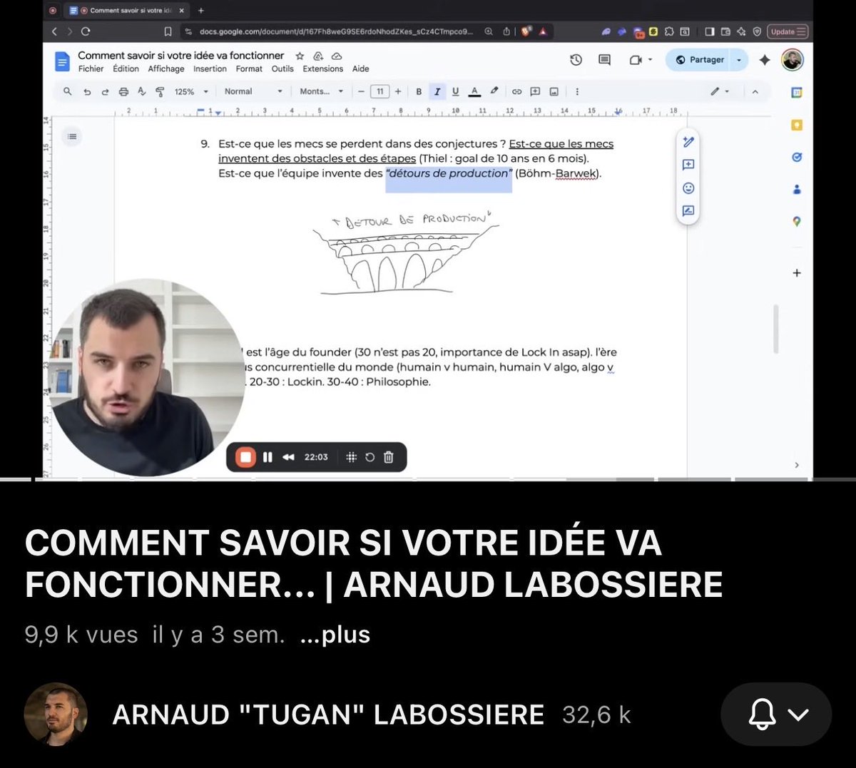 howtobitcoin_fr's tweet image. Je ne connais pas beaucoup de mecs aussi calés niveau business que @GulagGlobal mais surtout … il te lâche des ptn de leçons d’économie autrichienne en freestyle (à 21min de la vidéo). 

Au programme, les détours de production selon Bohm-Bawerk. Au boulot 👇