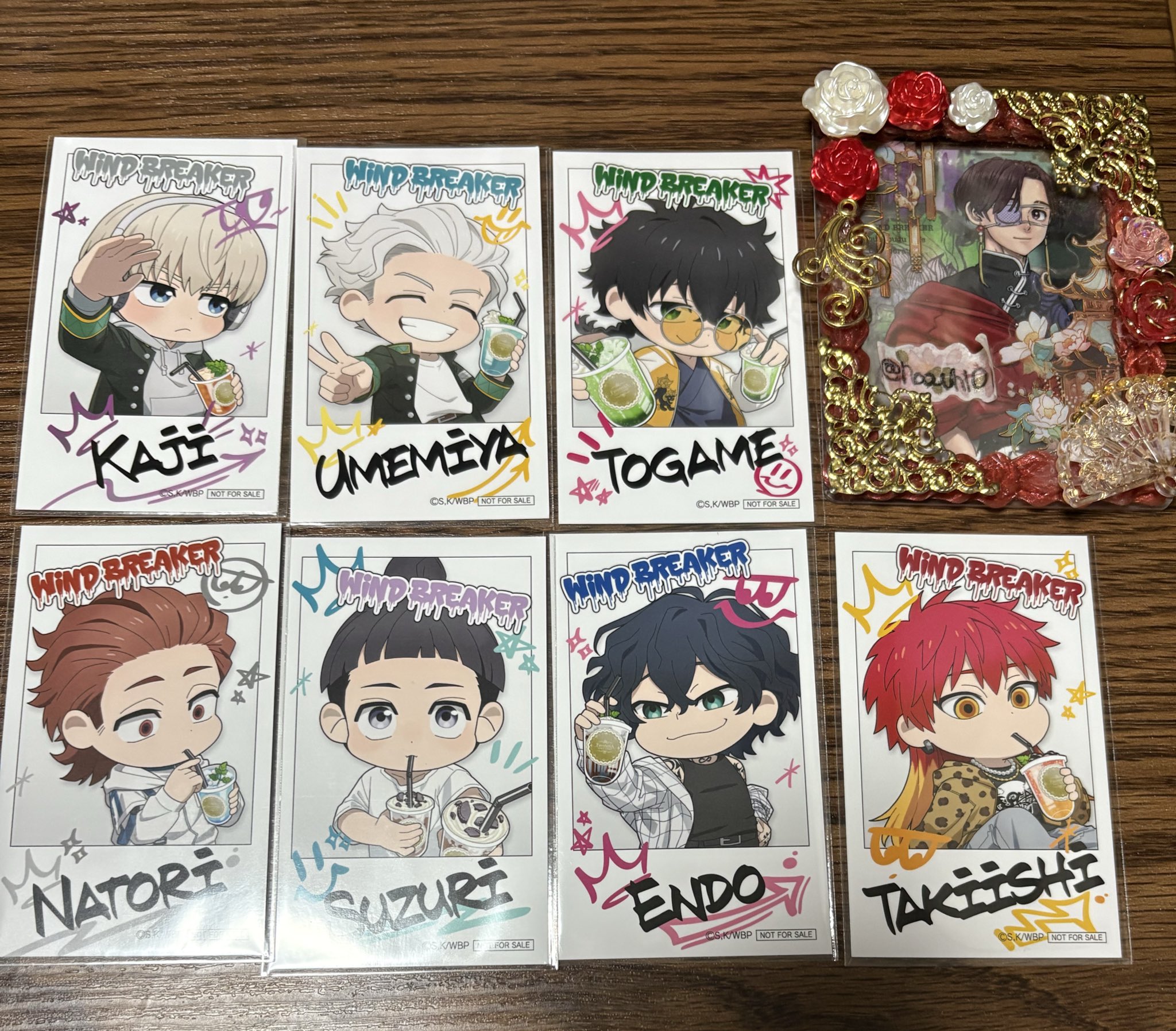 WINDBREAKER ウィンブレ　ファボテリア　焚石 棪堂　アクリルスタンド WINDBREAKER ウィンブレ ファボテリア 焚石 棪堂 アクリル