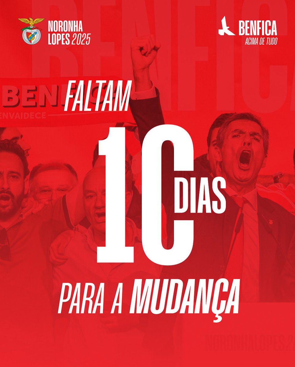 Bom dia, Benfiquistas! Estamos prontos? 

#Noronha2025 #BenficaAcimaDeTudo