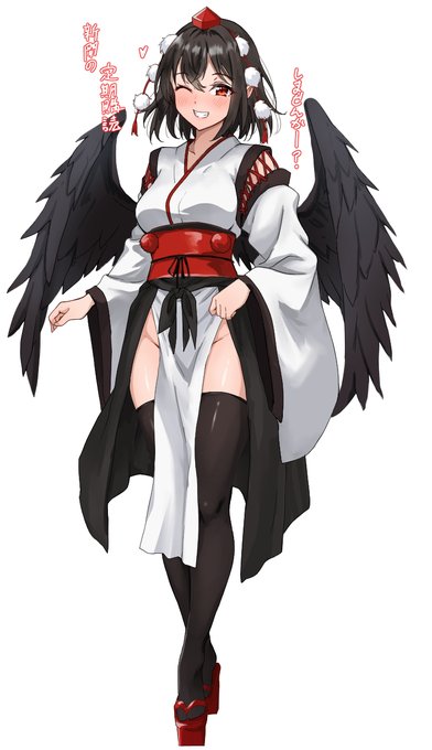 新聞の勧誘に積極的な文ちゃん🐦‍⬛ 
#東方Project 