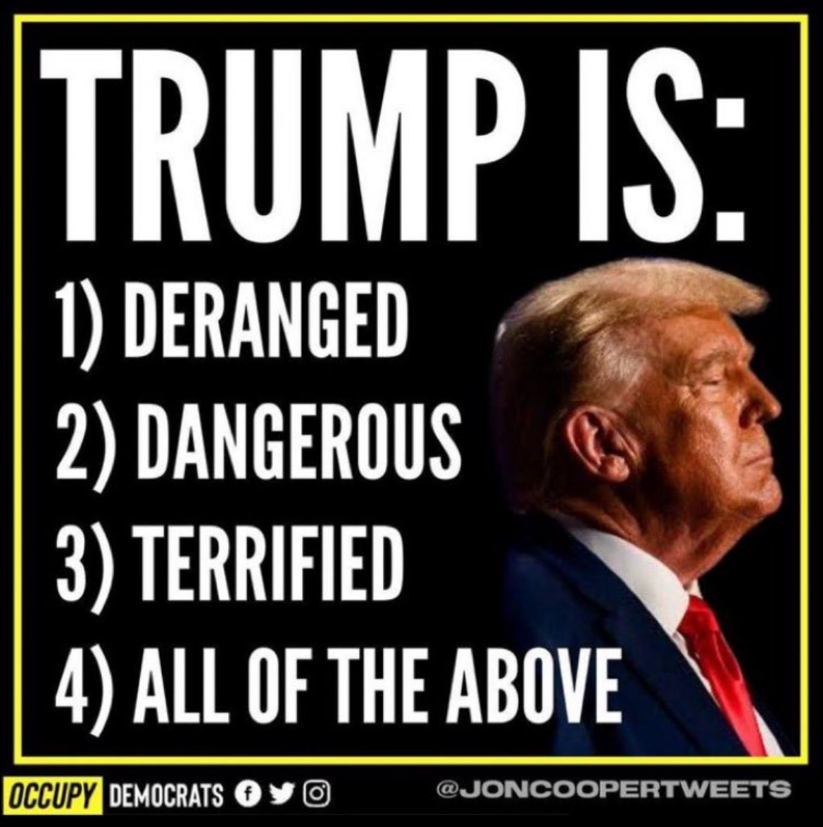 kangaroos991's tweet image. 👇Worst President EVER, YES or no? 🤔