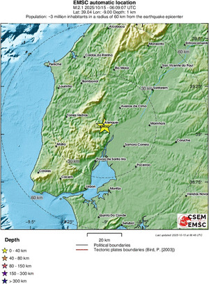 JoseRodRibeiro's tweet photo. Há cerca de hora e meia, #sismo de magnitude 2,1 perto do Carregado, Alenquer, distrito de Lisboa, Portugal. @VOSTPT
https://t.co/ZRNdbNmNAQ
Bastante superficial, pode ter sido sentido.
Se vive perto, preencha o inquérito online
👇
https://t.co/xXthTSlsjx https://t.co/QNguWkoBtO