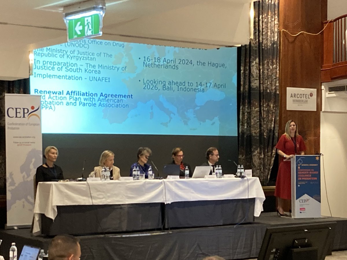 CEP (Confederation of European Probation) General Assembly 2025 has just commenced in Fabulous Vienna. A great opportunity to meet old and new friends 👏