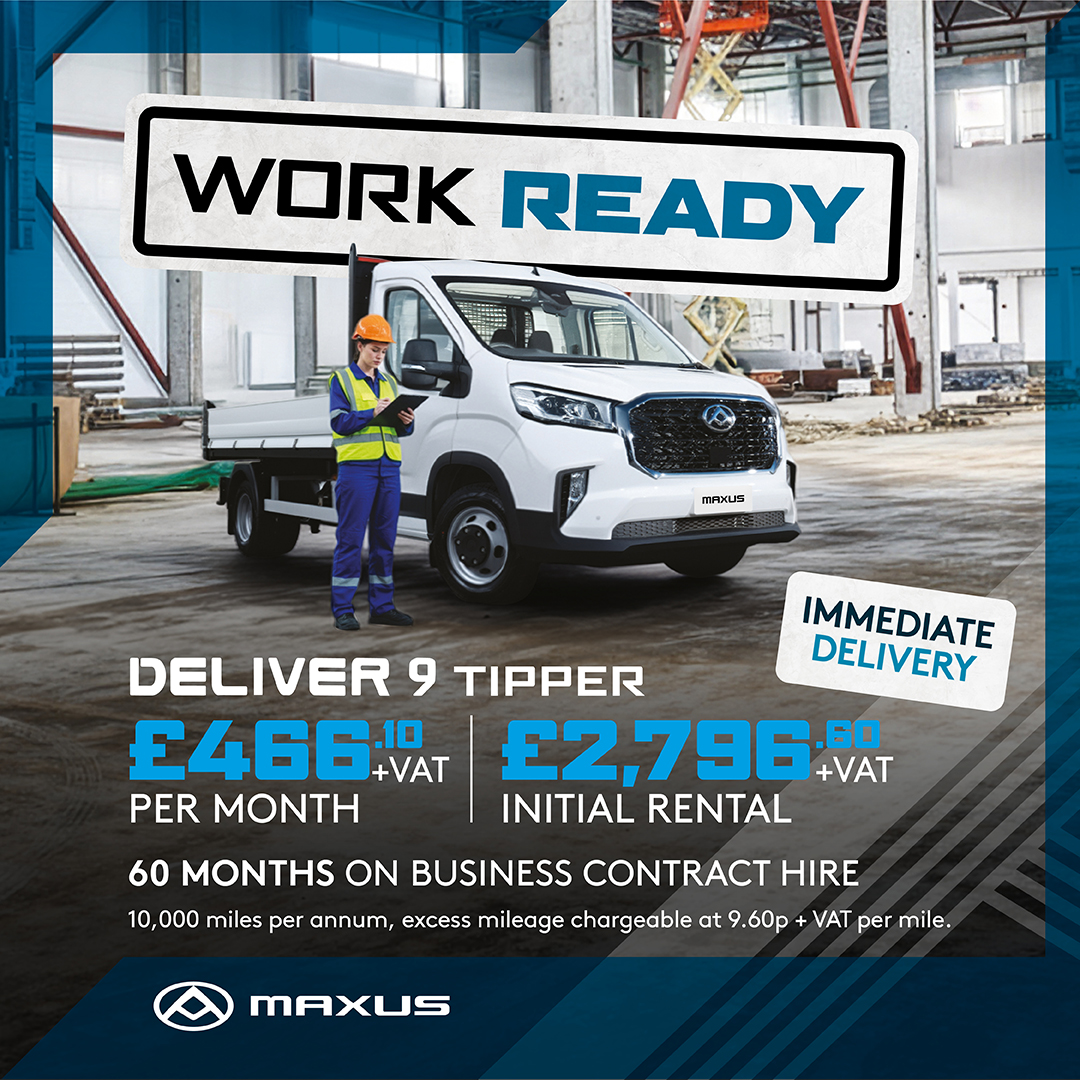 The MAXUS DELIVER9 range is built for today and for tomorrow and comes with 5 years’ vehicle warranty, 5 years’ roadside assistance &amp; 3 years’ telematics as standard. 

Call for details 0330 3730830

#AMPhillip #AMPhillipMaxus #WorkReady #Ready2Work #Maxus <a href="/Saicmaxus_uk/">SAIC MAXUS UK</a>