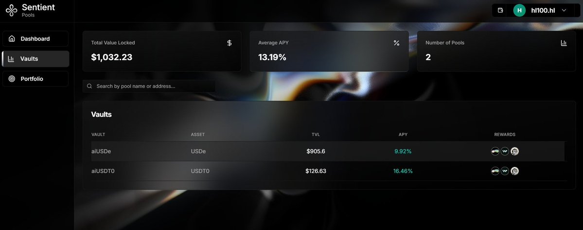 I found an interesting project yesterday

<a href="/Neuravaults/">Neura Vaults</a> started at a Hyperliquid hackathon, uses smart AI to manage money in safe vaults that automatically shift funds to the best lending markets on HyperEVM

Deposit assets into a vault, and AI reallocates them across <a href="/hyperlendx/">HyperLend</a>