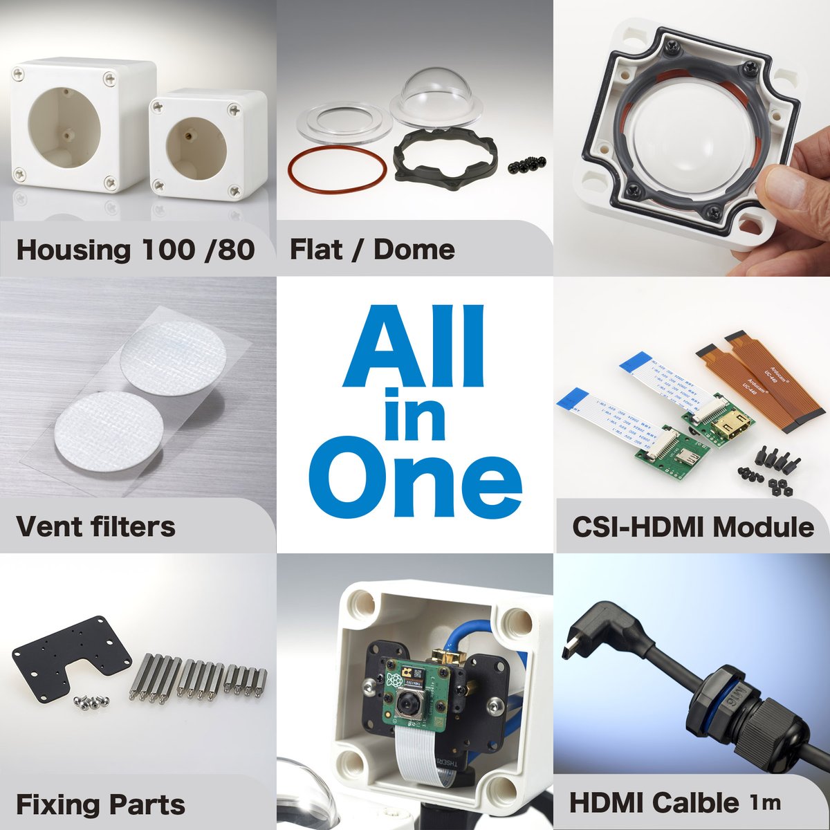 Entaniya's tweet photo. Waterproof &amp; dustproof housing for Raspberry Pi Camera / ELP / Arducam USB cameras.
Comes with mount plate, vent filter &amp; internal cables.
#USBCamera #Waterproof #Electronics

https://t.co/cG1EJxaj36 https://t.co/i9sGxS52l8