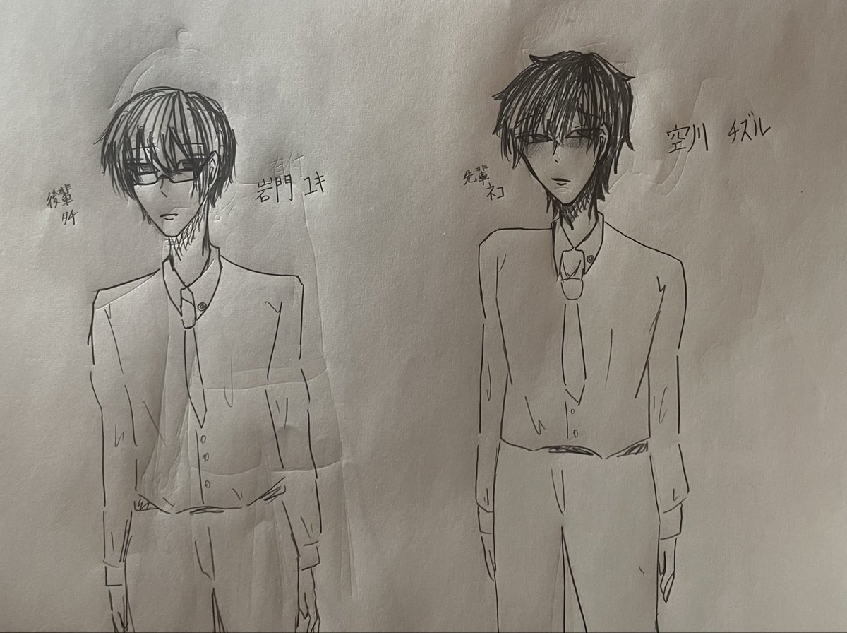 akana12345's tweet photo. ネコ先輩・高身長
タチ後輩・普通身長

今更ながらなんでこんなの考えたか分からないよ… https://t.co/i7RzHevzn1