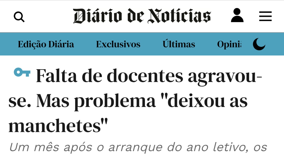 abelcosta98's tweet photo. A falta de docentes agravou-se, mas já não se fazem manchetes.

O acesso às urgências hospitalares piorou, mas já não se fala de caos.

A economia abrandou, mas já não se fala de crescimento anémico.

A direita está a piorar a vida dos portugueses, mas não convém falar disso. https://t.co/wOLMa1OJ1E
