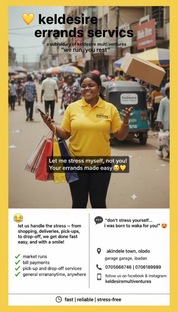 keldesire's tweet photo. Lazy to go out?
Too hot? Too tired? Too busy? 😅
Call KelDesire Errands — we’ll do the running while you do the relaxing 😌💛
#ErrandDone #KelDesireToTheRescue #ShopDeliverRepeat #ErrandBabe https://t.co/E3YyG7ERBF